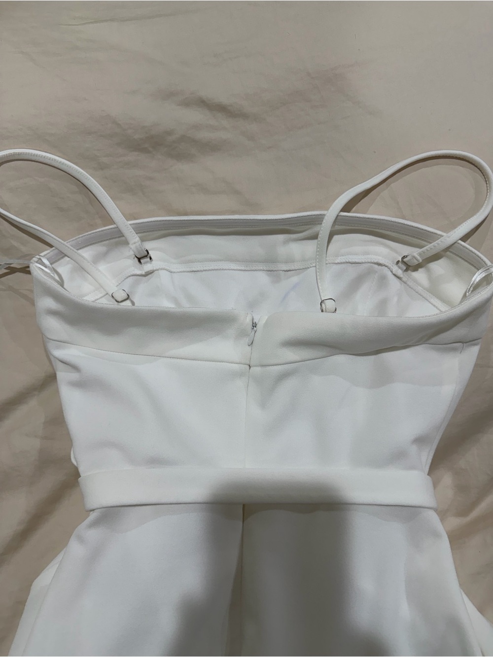 Flying Tomato White Strap or Strapless Belted Maxi Dress - Picture 3 of 9